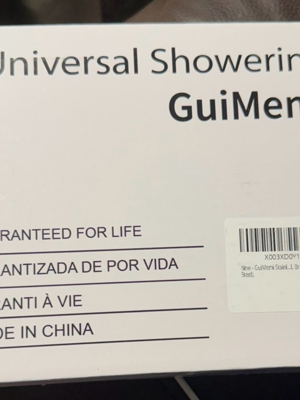 GuiMemi Leakproof Stainless Steel Handheld Toilet Bidet Sprayer, Silver Modern